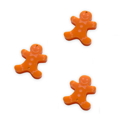 8 Gingerbread man link shapes, 2cm