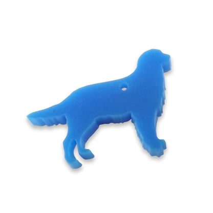 Golden Retriver laser cut charm