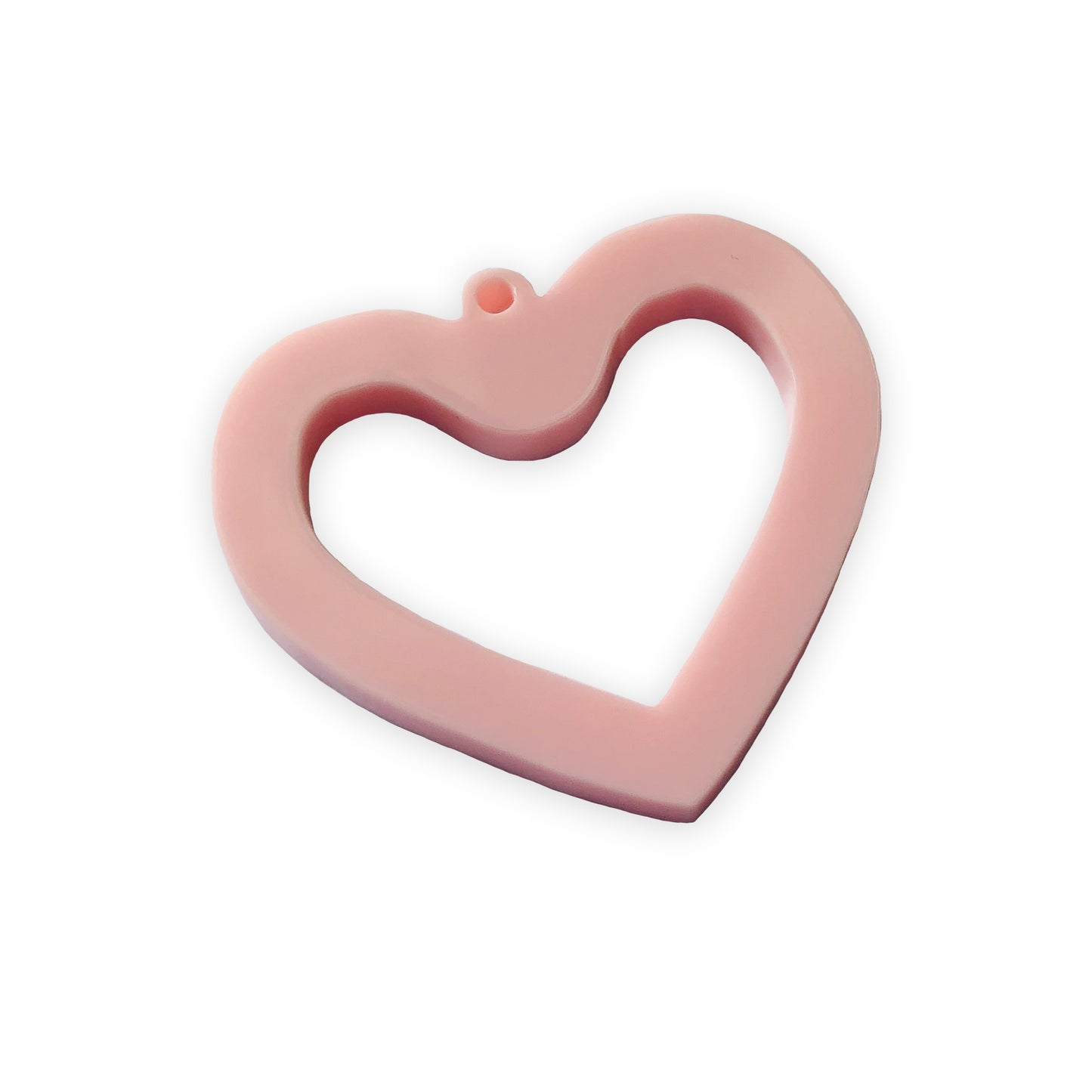 Hollow heart kawaii laser cut charm