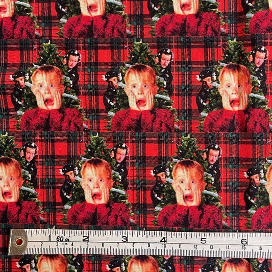 Home Alone 100% cotton fabric
