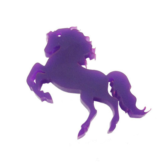 Rearing horse laser cut charm