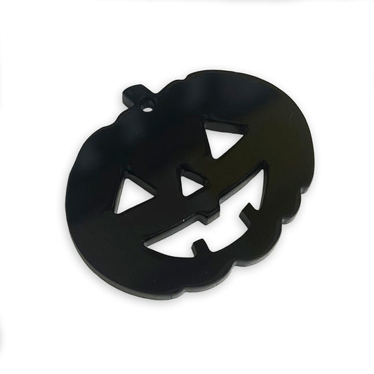 Kawaii face Pumpkin laser cut charm