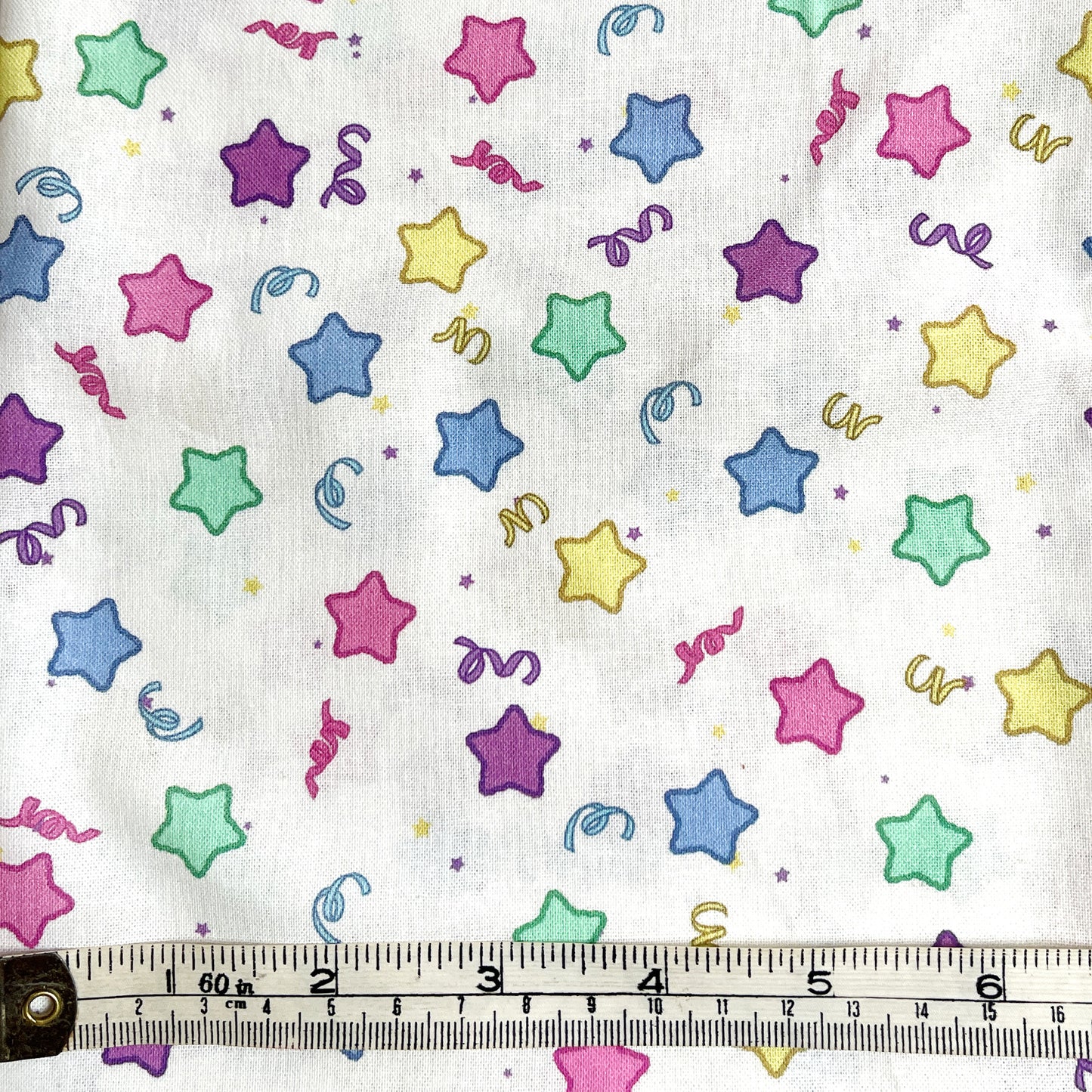 Kawaii stars 100% cotton fabric