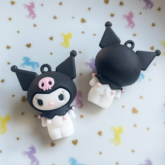 Kuromi PVC charm