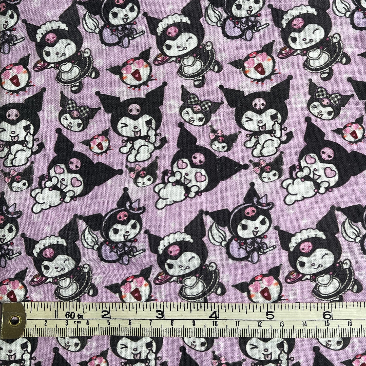 Kuromi 100% cotton fabric