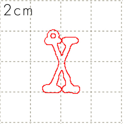 *LF*C* X Files charm, 2cm