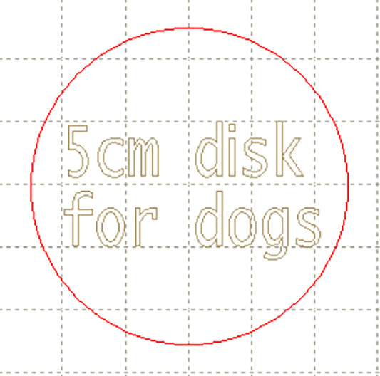 *LT*C* 5cm circle cabochon (Check breed fits before ordering)