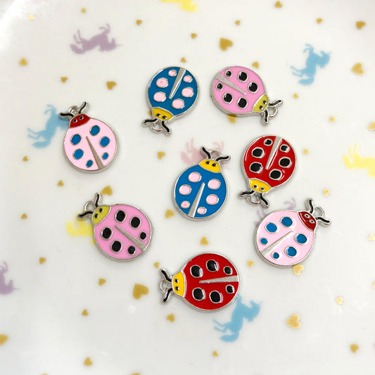 Ladybird enamel charm