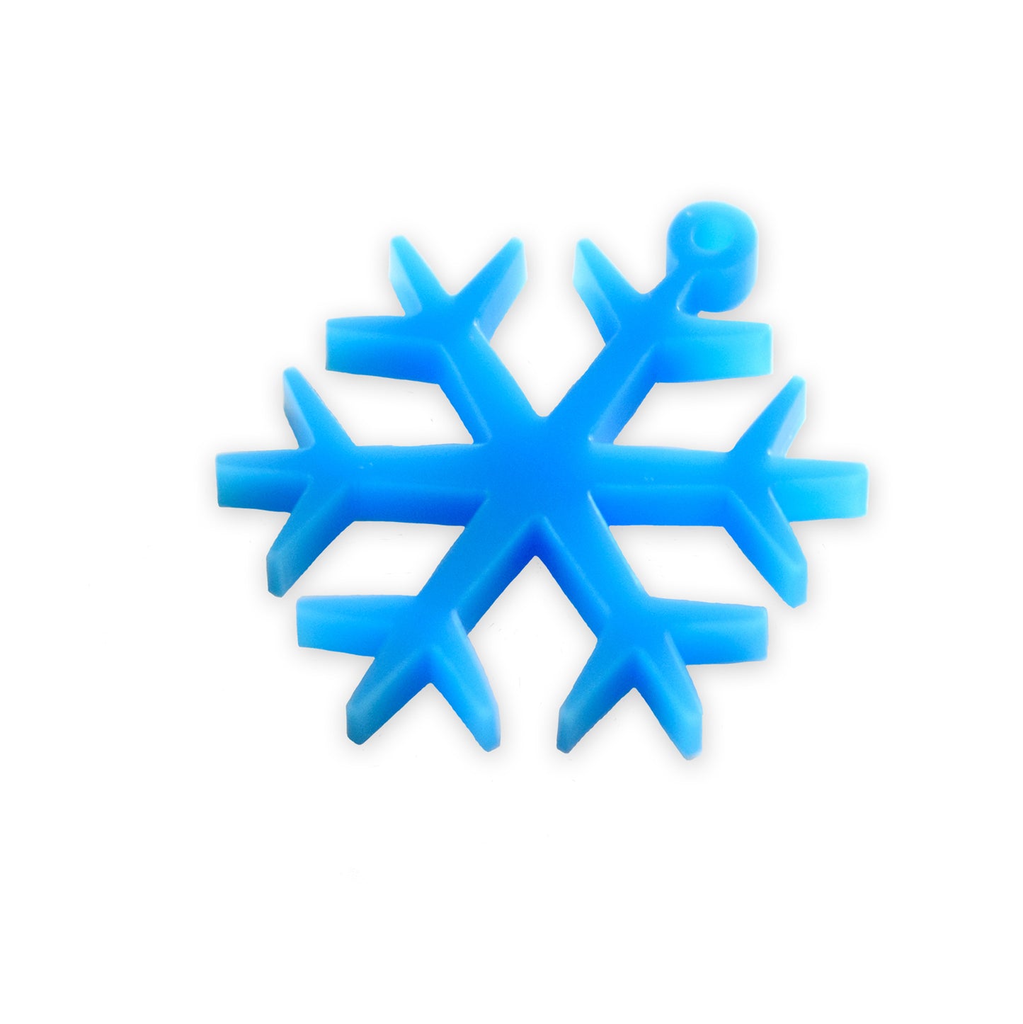 Snowflake laser cut charm