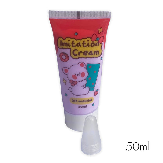 50ml Lilac decoden cream tube, with 3 icing tips