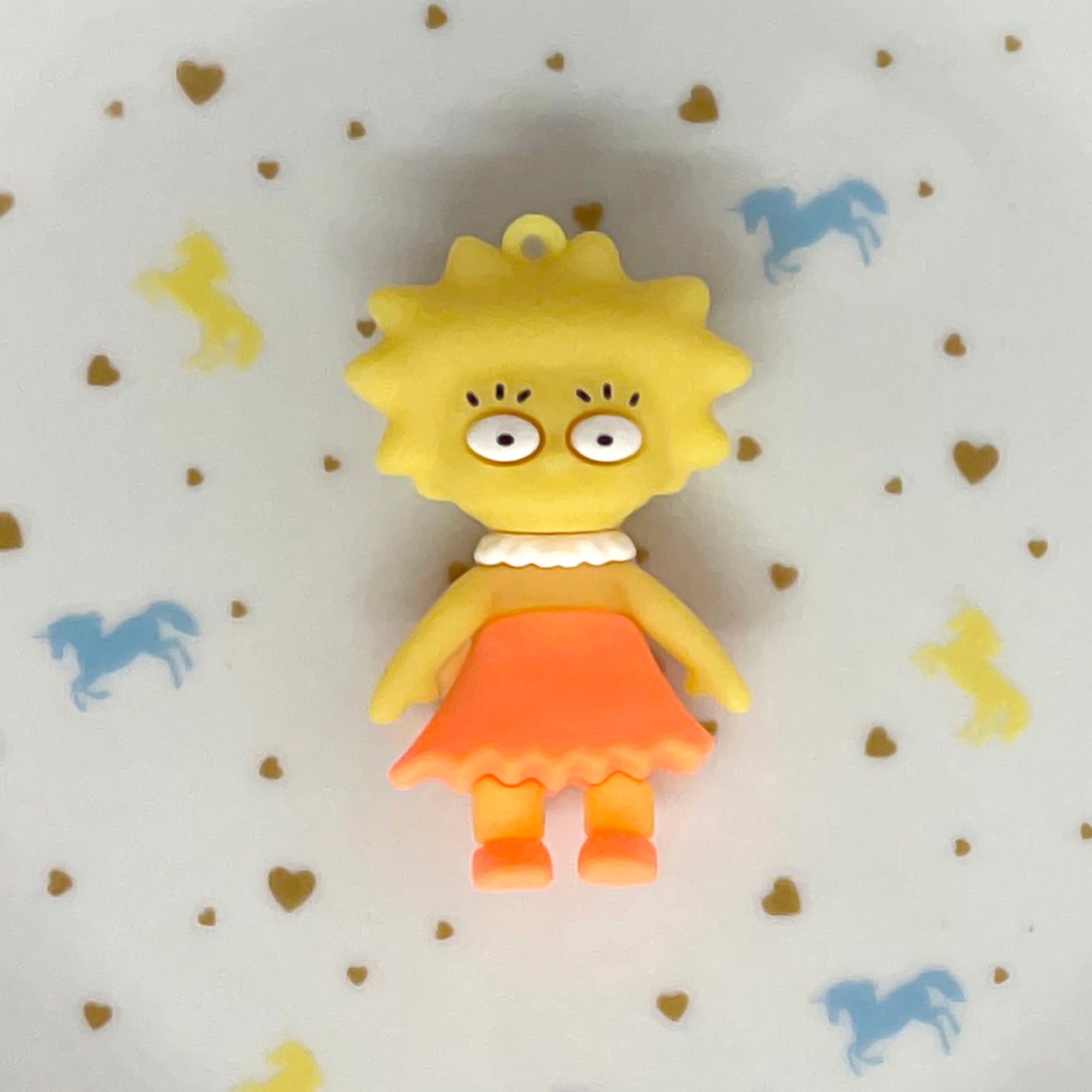 Lisa Simpson PVC charm