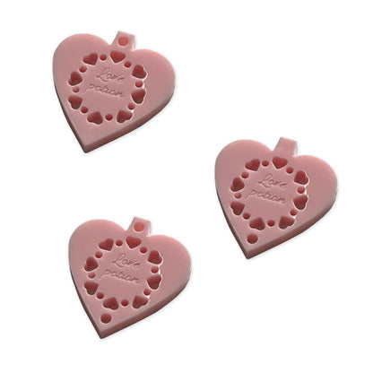 8 Love potion link shapes, 2cm