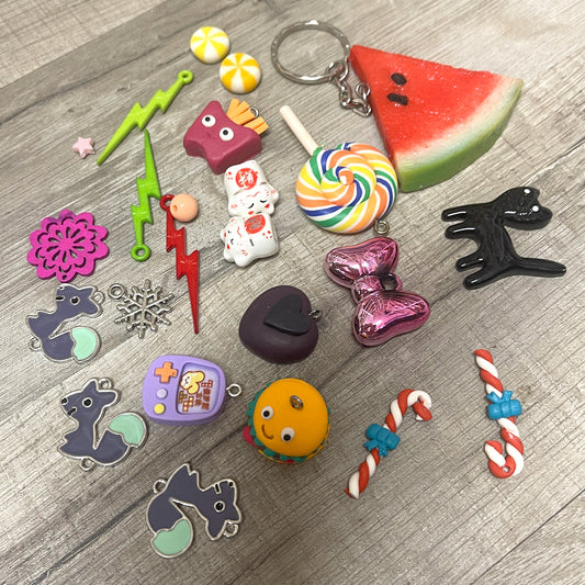 Mini bead, charm, cabochon MIX 3