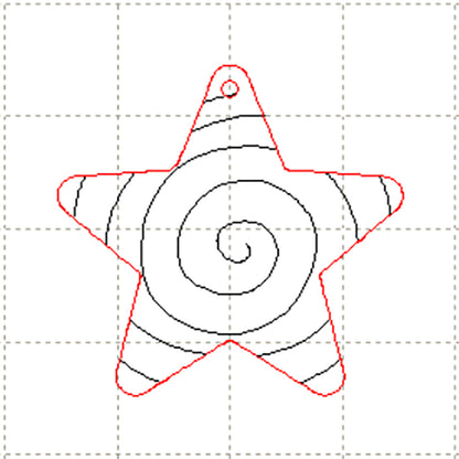 *MP*C* Star spiral, 30mm