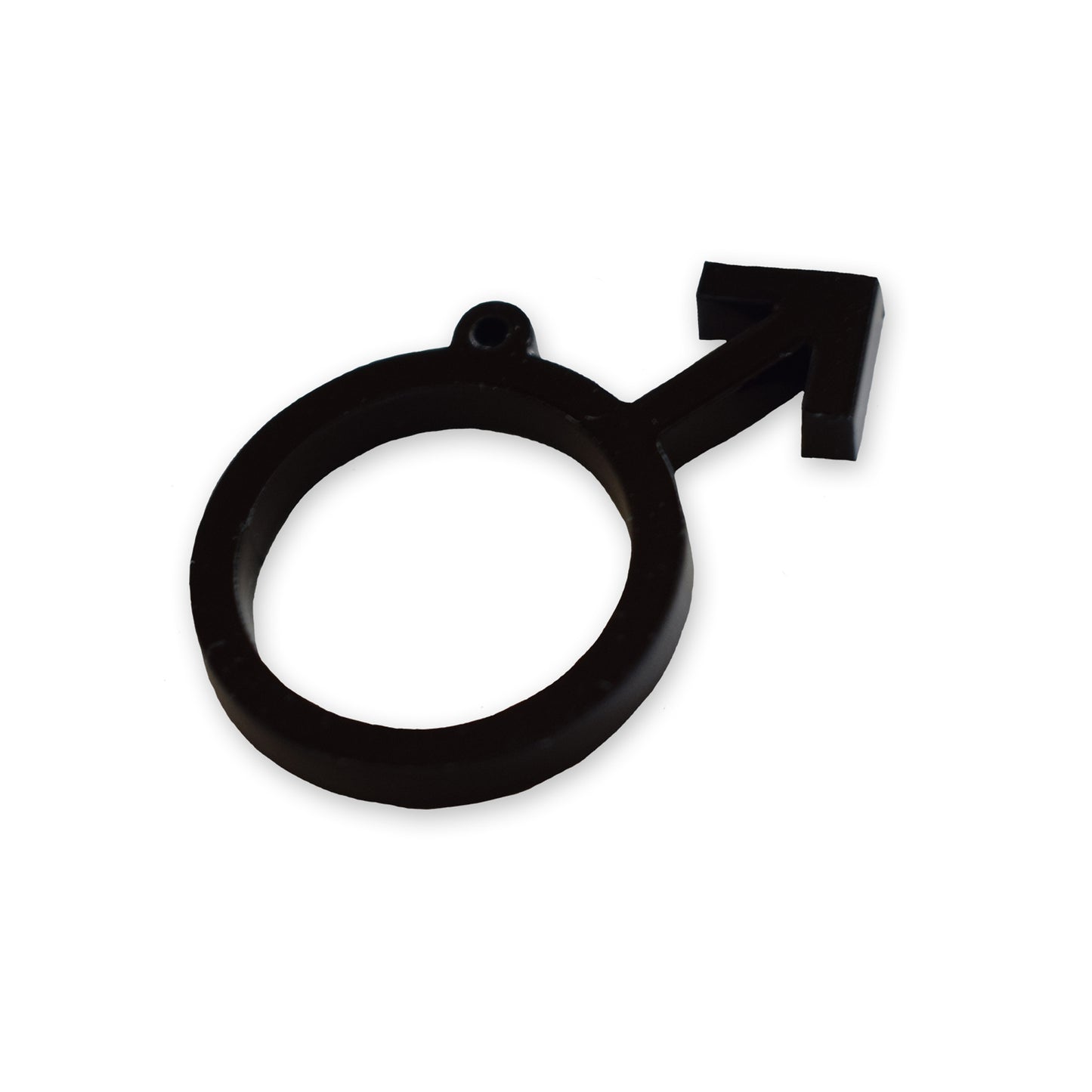 Male symbol laser cut charm