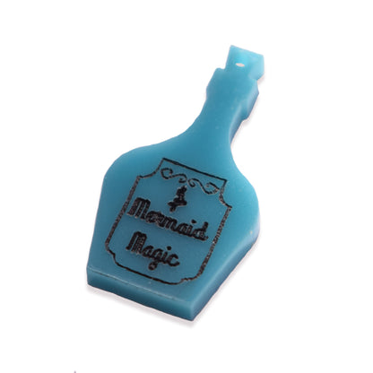 Mermaid magic potion bottle laser cut charm