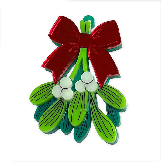 Mistletoe kiss deluxe charm