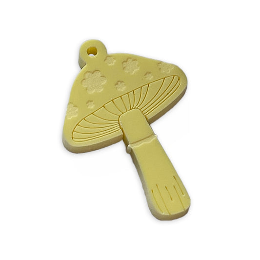 Daisy mushroom laser cut charm