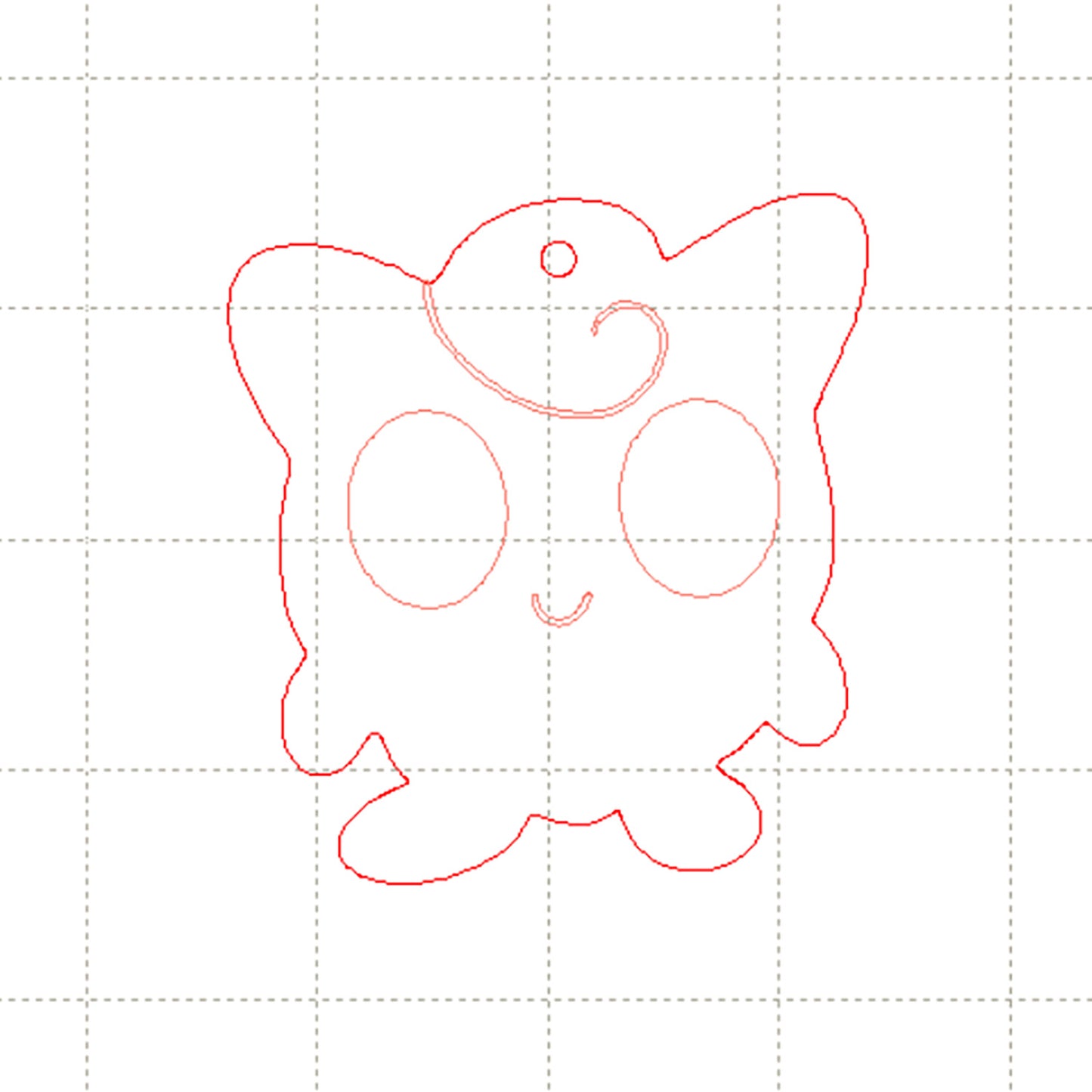 *NDD*C* Jigglypuff, 3cm