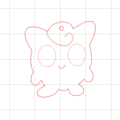 *NDD*C* Jigglypuff, 3cm