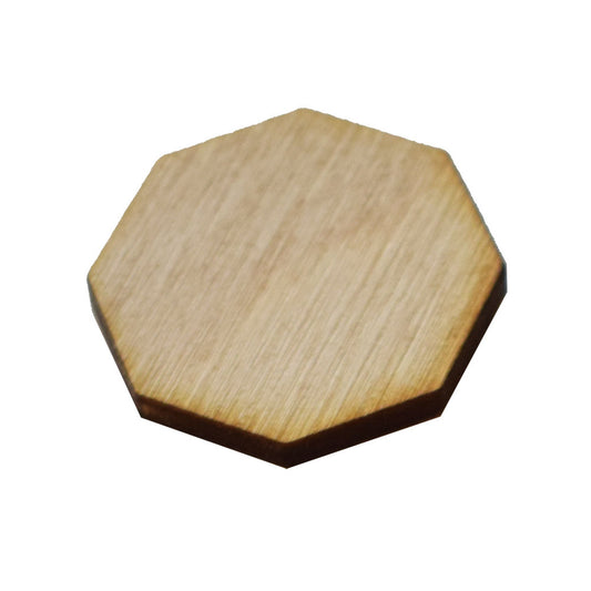 Octagon shape wood blank, in any size