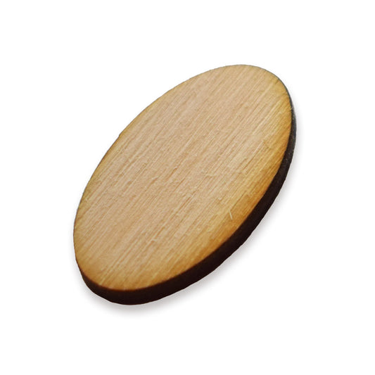 Oval shape wood blank, in any size