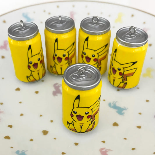 1 x Pikachu soda can charm