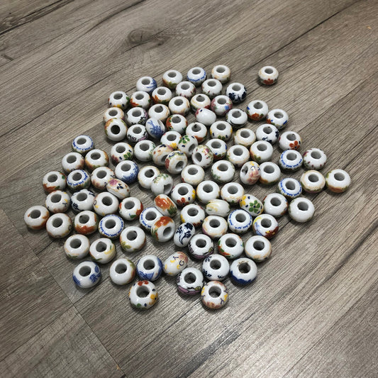 Porcelain european style beads