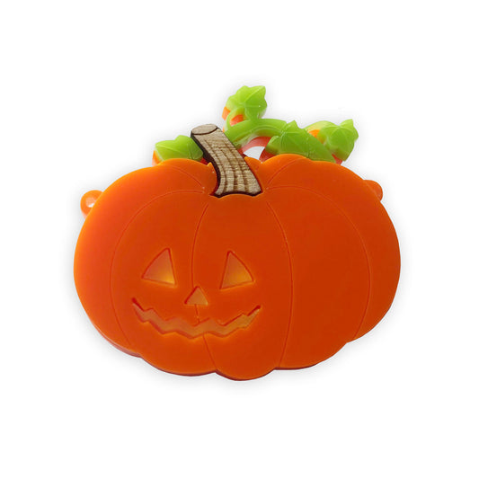 Jack o lantern pumpkin deluxe charm