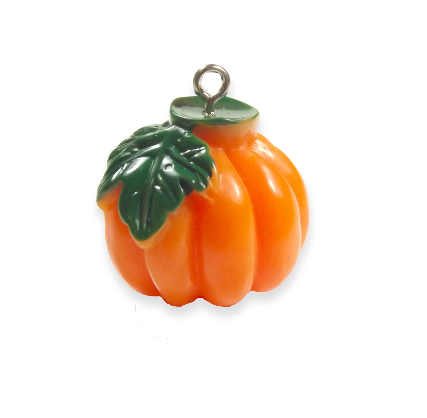 4 Pumpkin resin charm