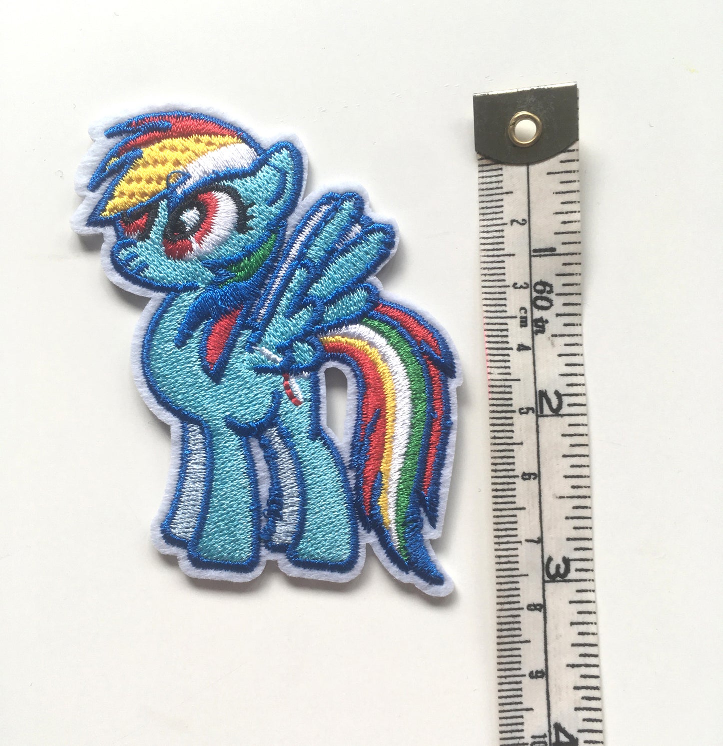 Rainbow dash pony patch 7cm x 7cm