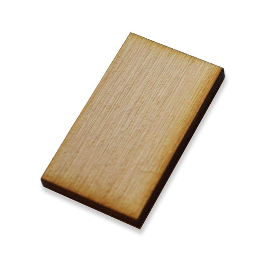 Rectangle shape wood blank, in any size