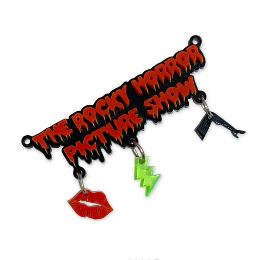 Rocky Horror Picture Show wording deluxe charm