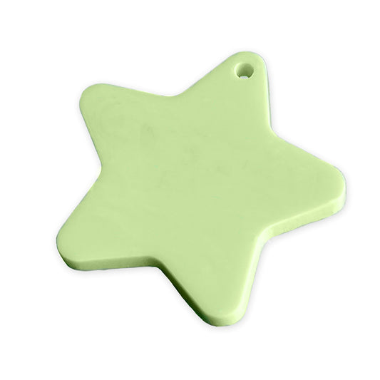 Rounded Star laser cut charm