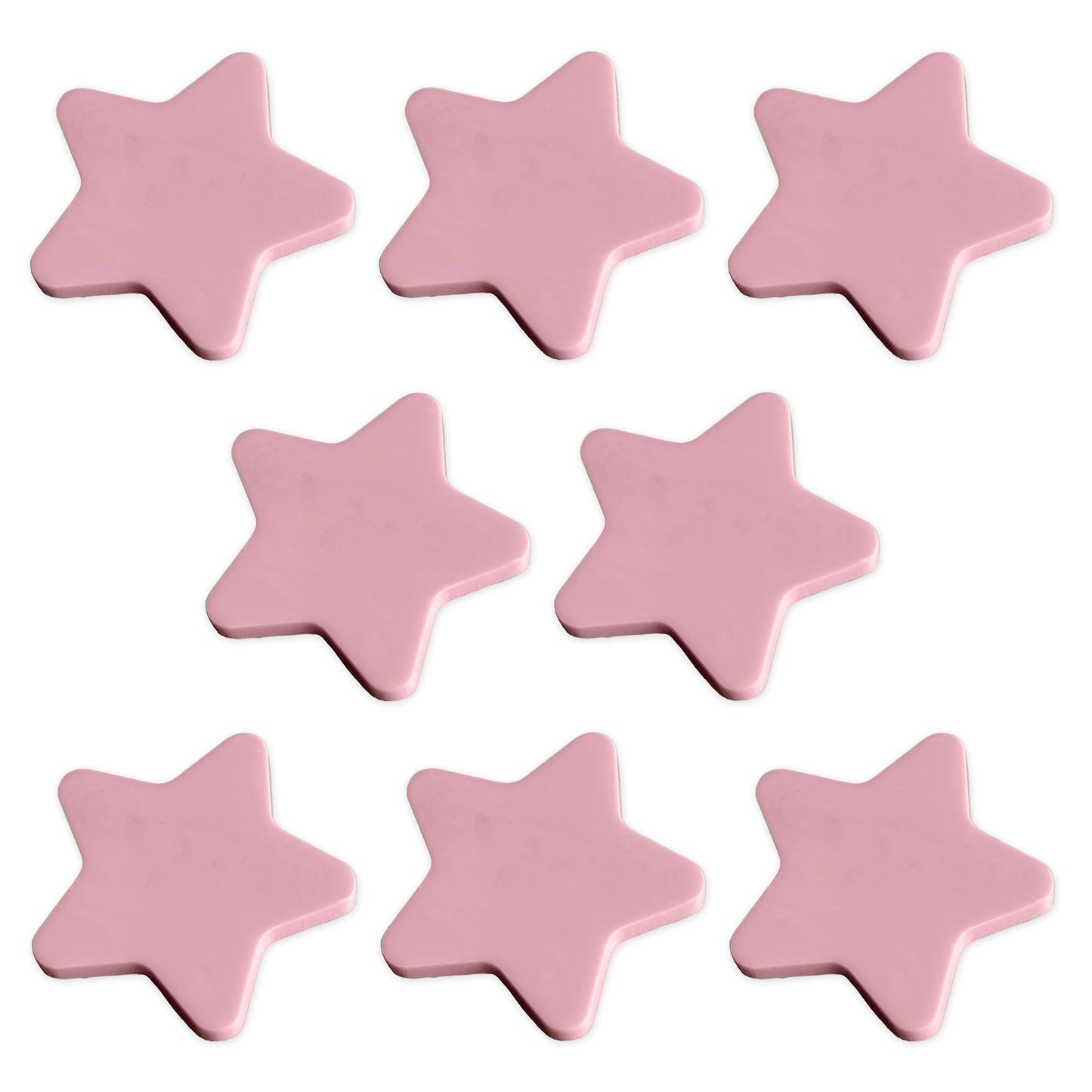 8 Rounded Star cabs, laser cut