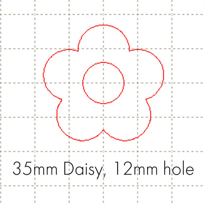 *SW*C* 35mm daisy, 12mm hole