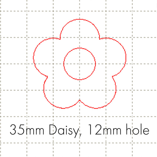 *SW*C* 35mm daisy, 12mm hole