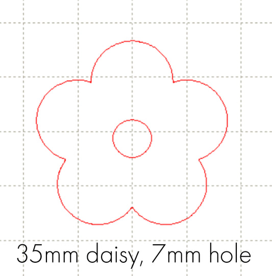 *SW*C* 35mm daisy, 7mm hole