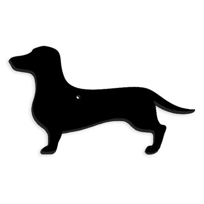 Sausage dog laser cut charm