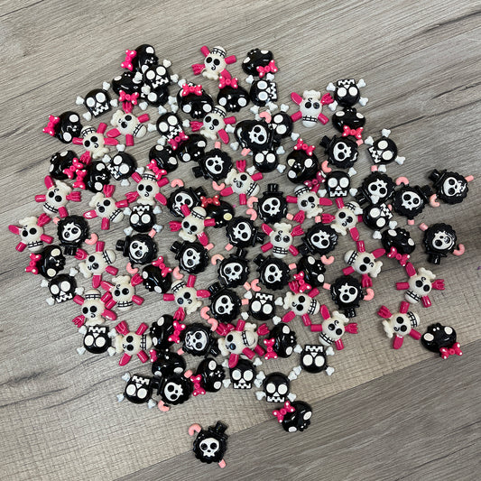 Skull cabochons mix EX STOCK