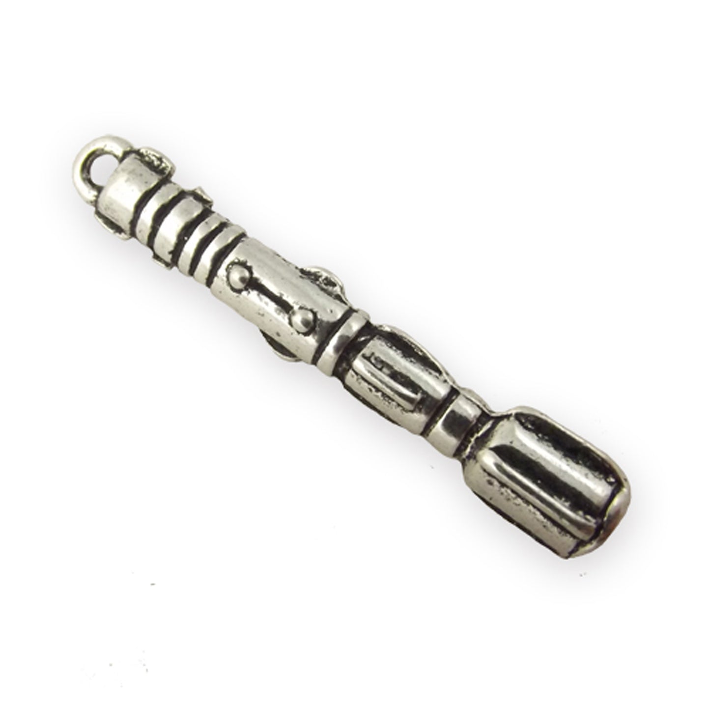 4 sonic screwdriver antique silver charms