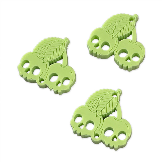8 Sour Cherry link shapes, 2cm