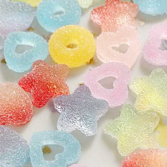 10 x Sour Sugar Gummy cabochons