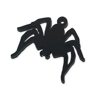 Spider laser cut charm