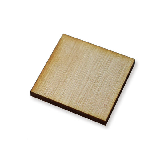 Square shape wood blank, in any size