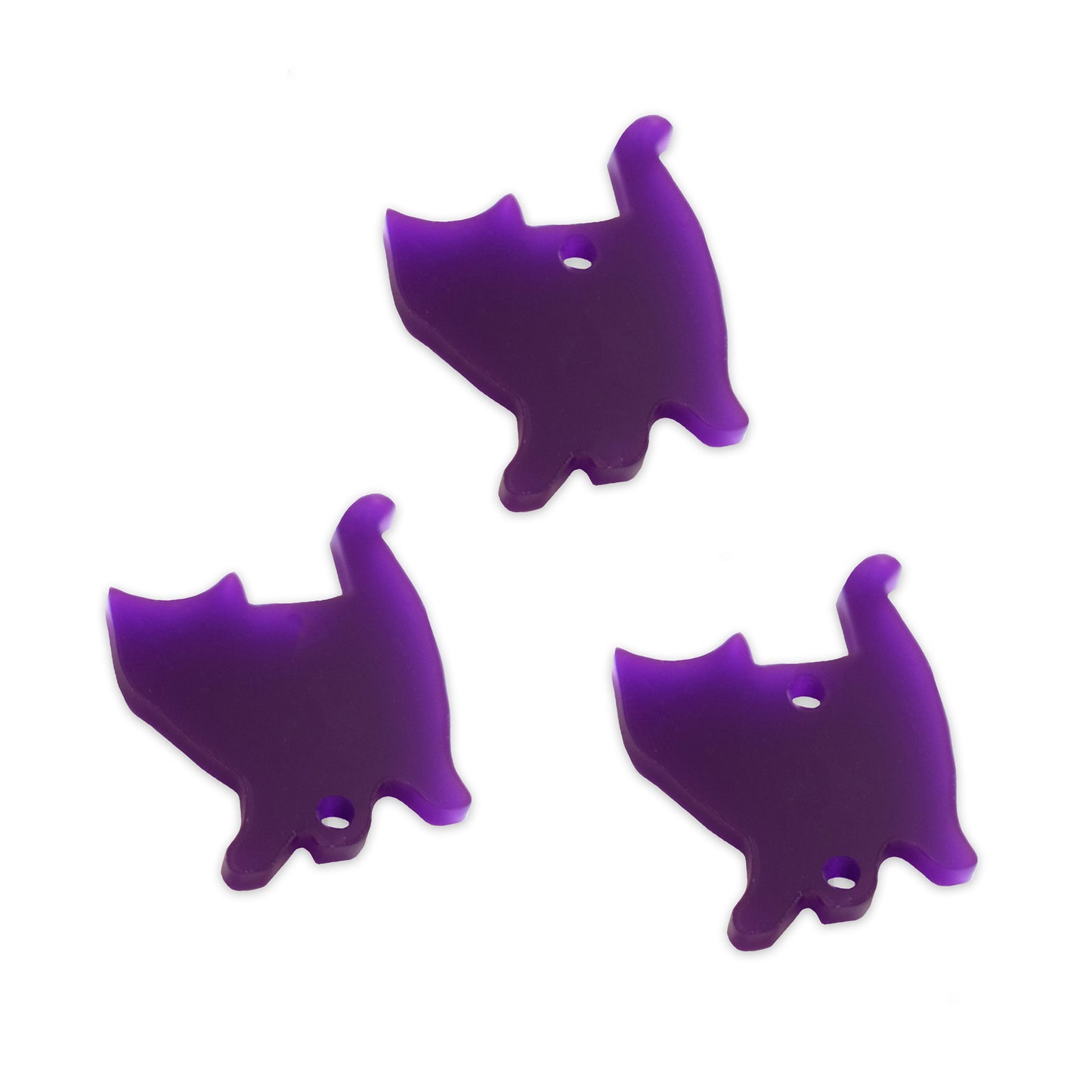 8 Standing cat link shapes, 2cm