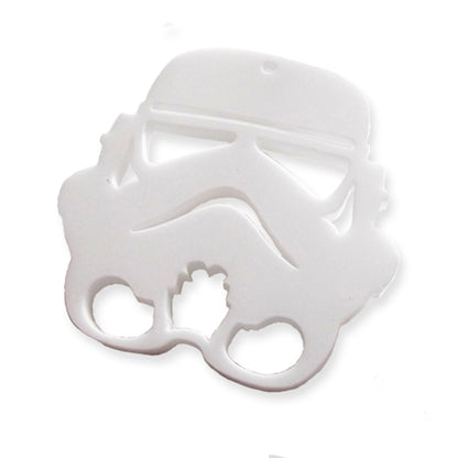 Storm Trooper laser cut charm