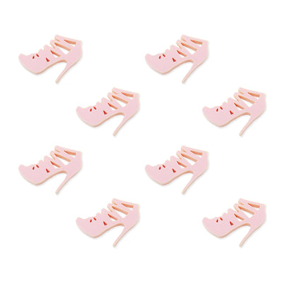 8 strappy shoe cabochons, laser cut