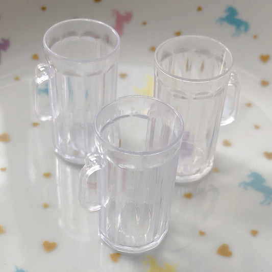 Beer plastic fillable cup for decoden