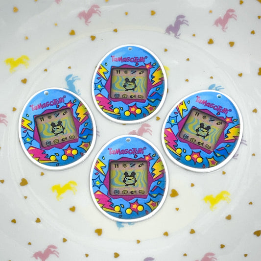 1 x Tamagotchi printed charm